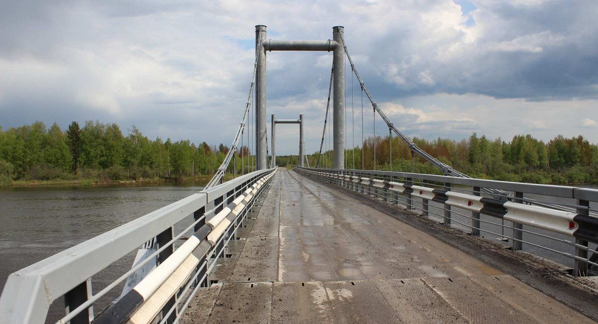 Мост через реку Юкон