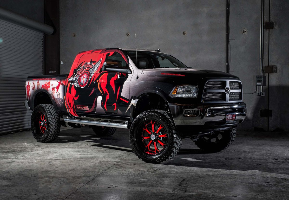 Dodge Ram 4 камуфляж