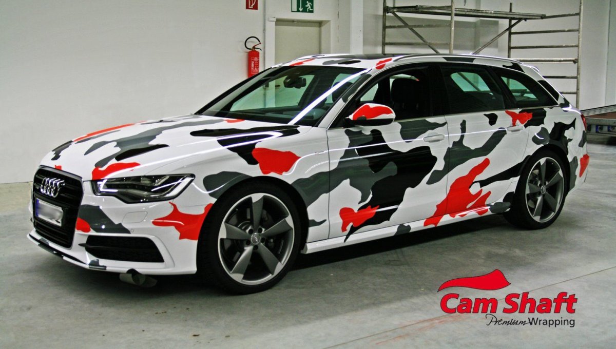 Audi a1 Camo Wrap
