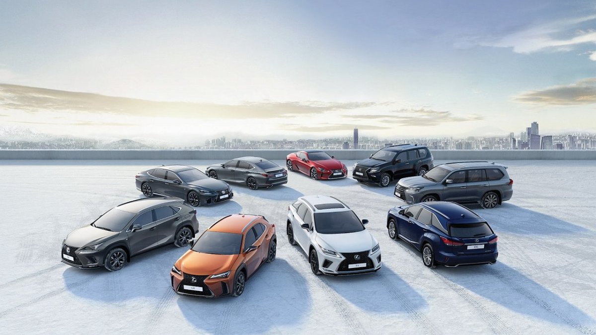 Toyota Модельный ряд 2020