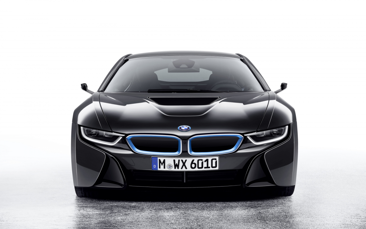 2016 BMW i8 черный