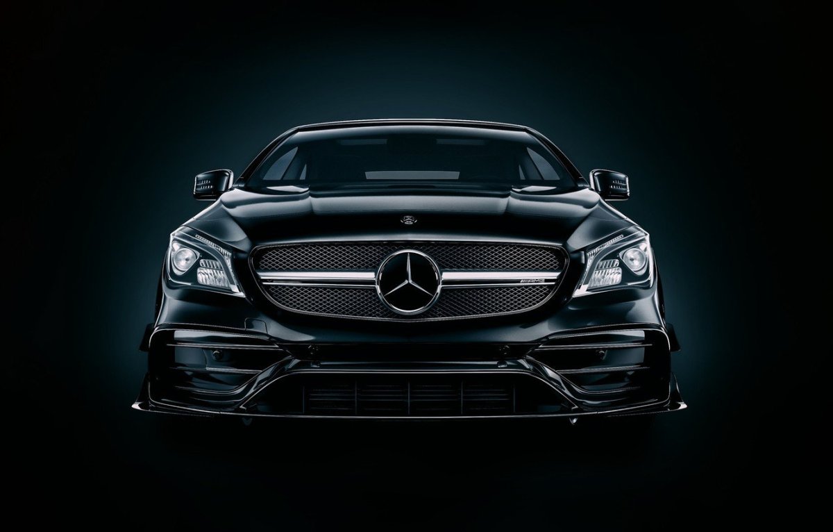 Mercedes AMG Black detailing 4k