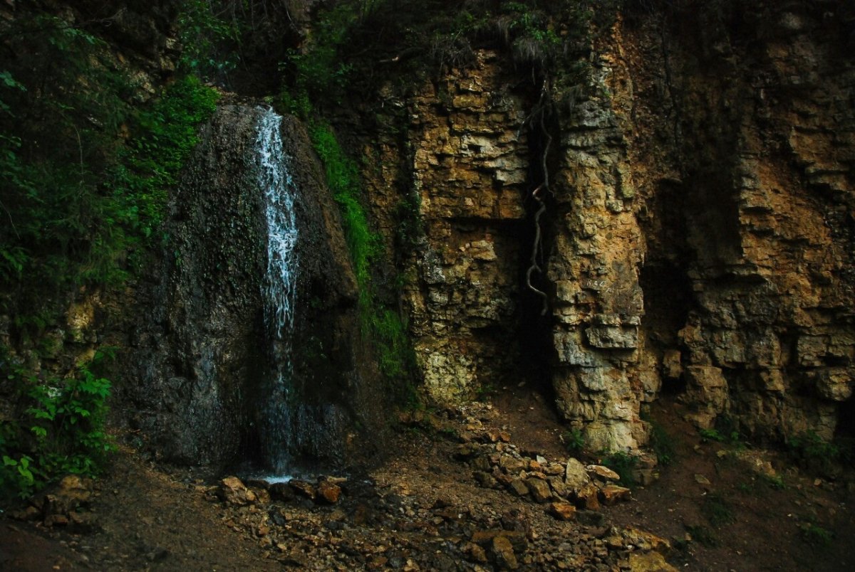 Береснятский водопад Киров фото