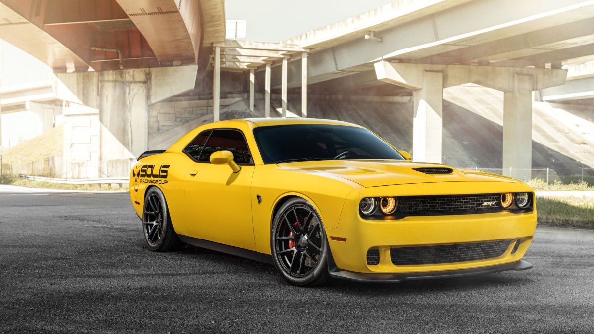 Dodge Challenger srt 4к