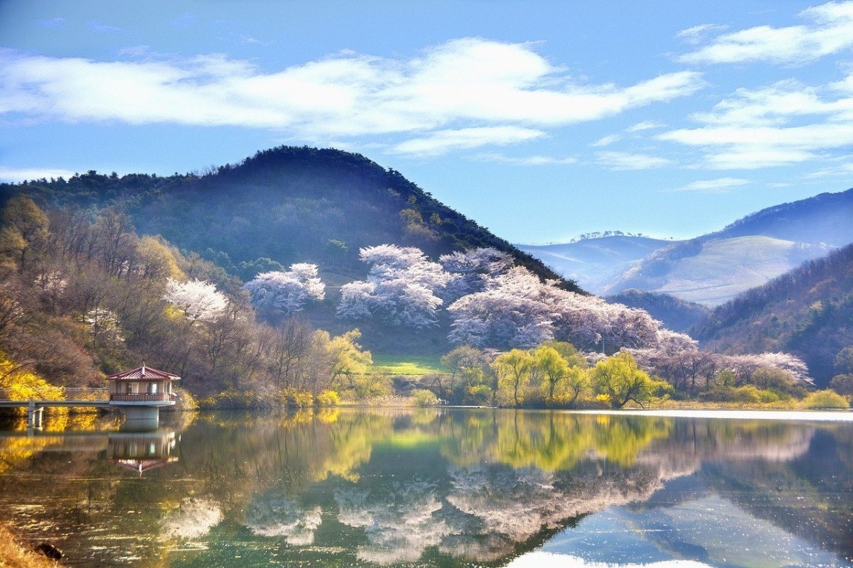 Южная Корея природа горы