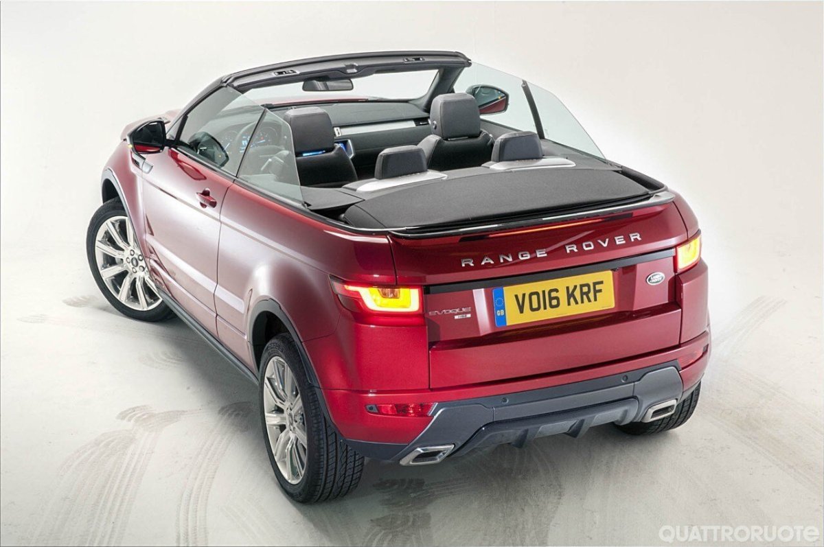Evoque range Rover кабриолет багажник