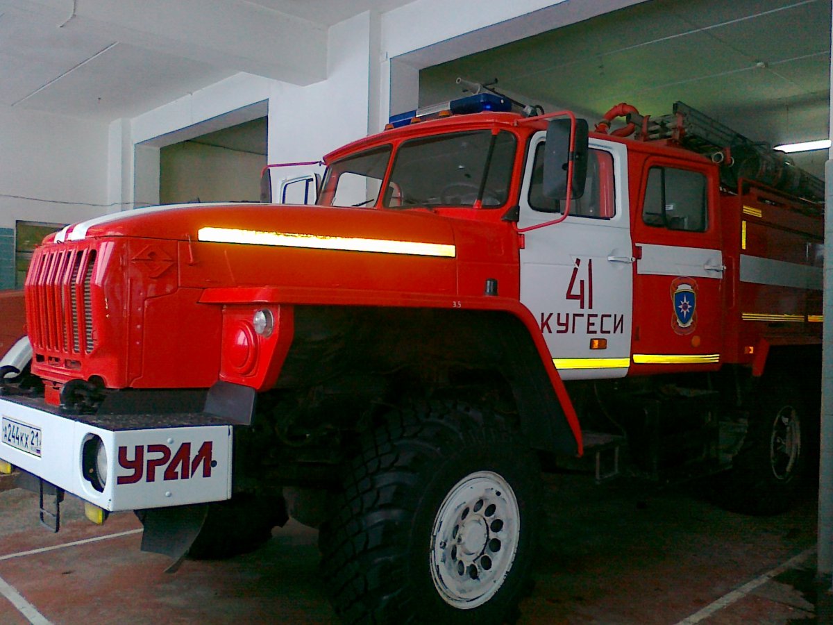 Пожарная машина Кемерово