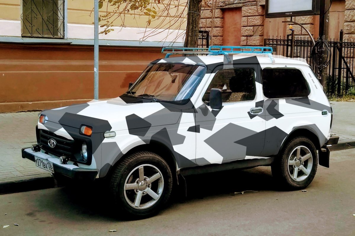 ВАЗ 2131 камуфляж
