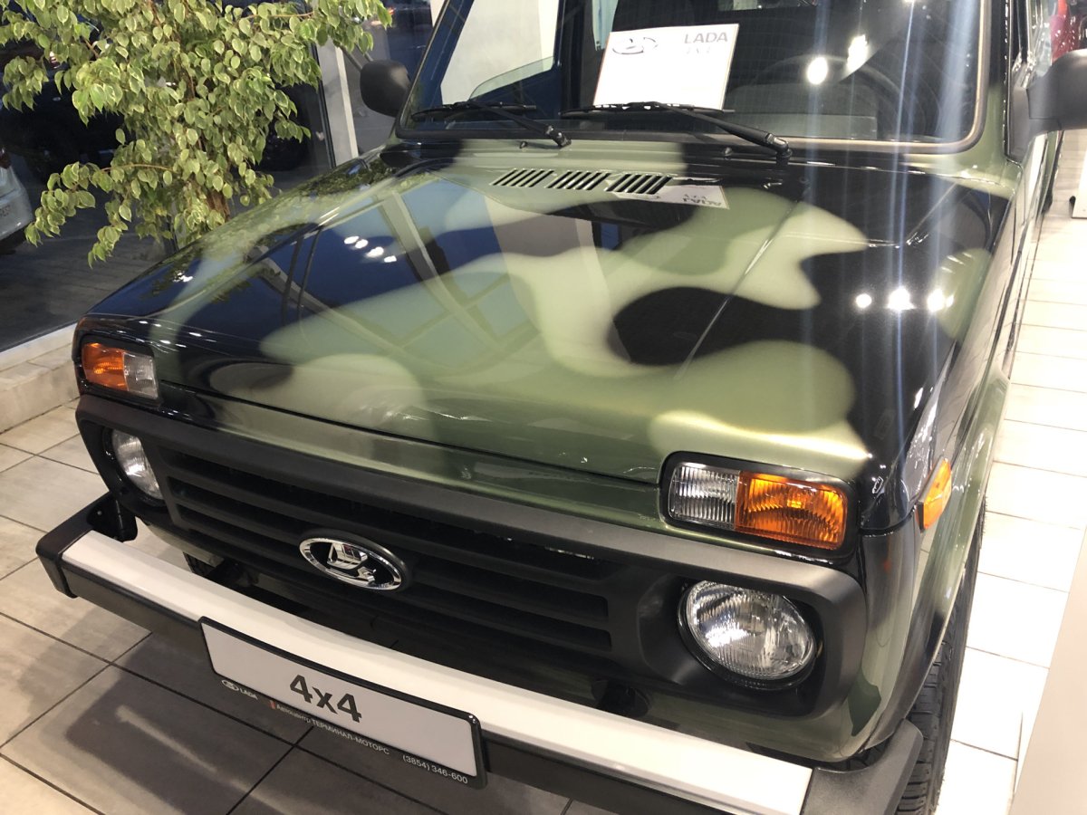 Lada Niva Legend камуфляж