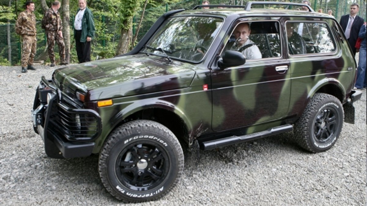 Lada ВАЗ 2121 4x4 камуфляж джунгли