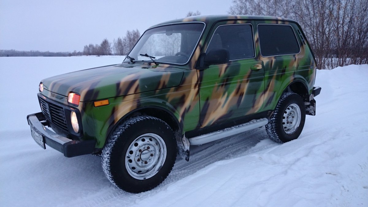 Нива 21213 камуфляж
