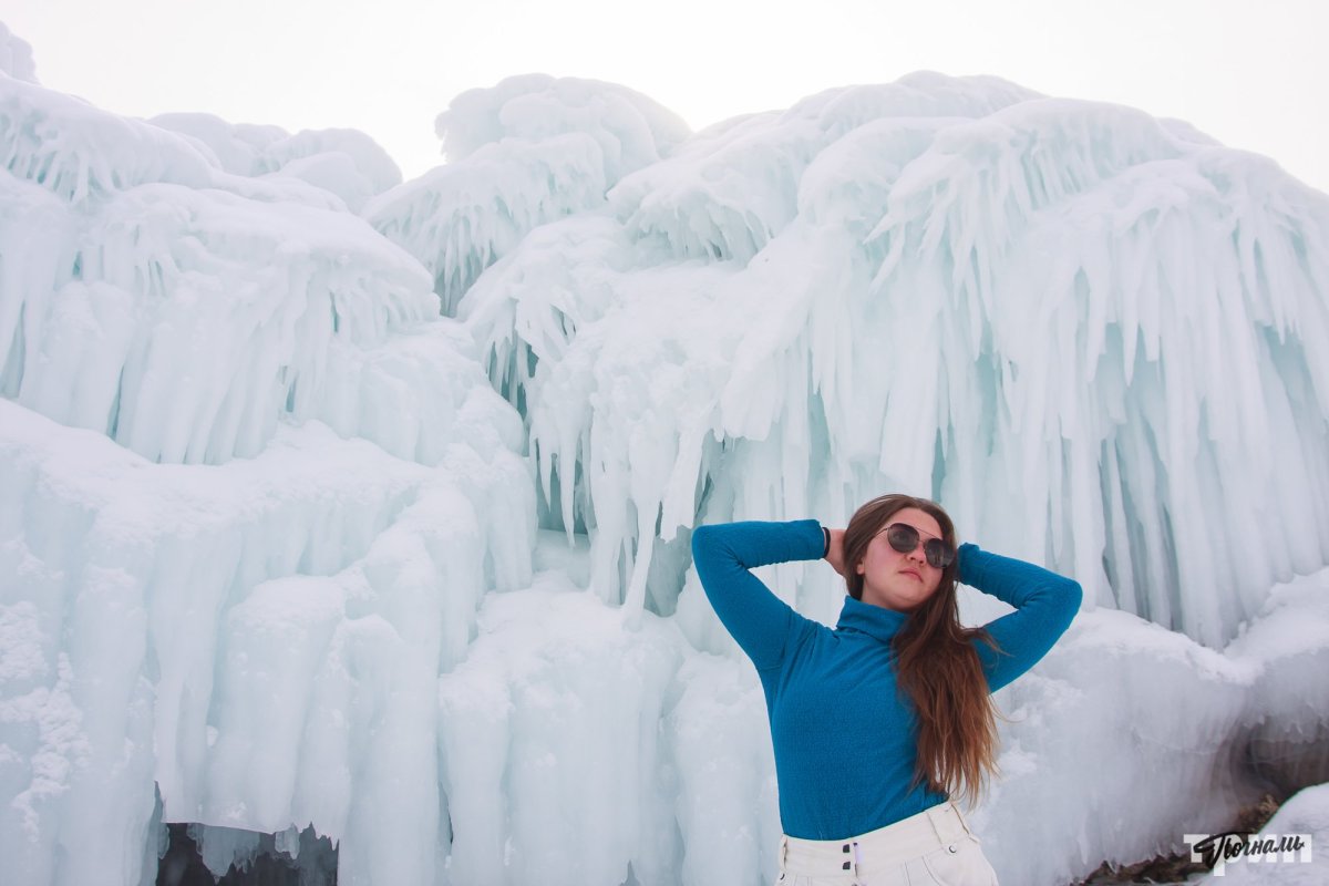 Блогера ТУМКУ на ледяном острове