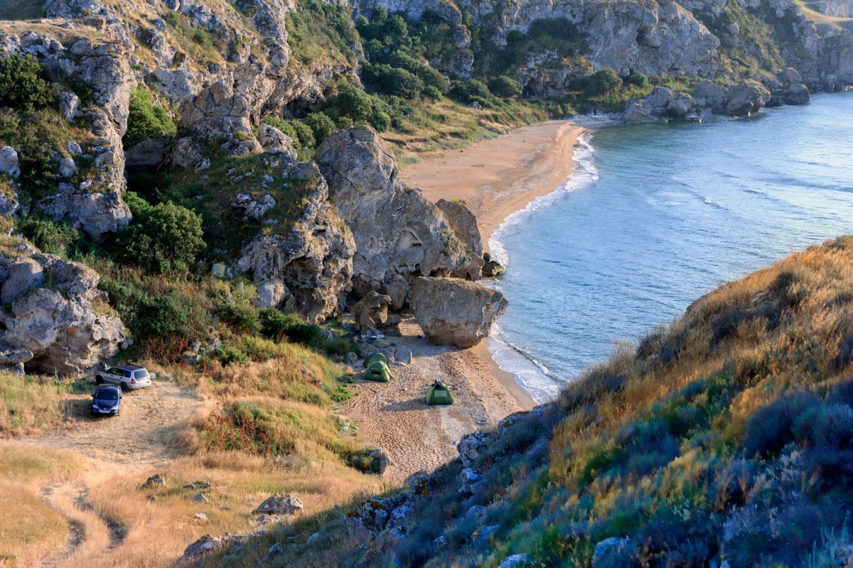 Бухты генеральских пляжей Крым