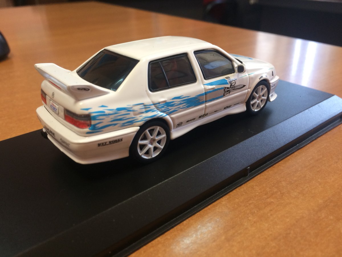 1:43 Greenlight Jetta fast