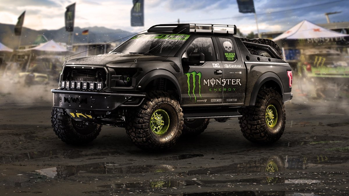 Форд Раптор Monster Energy