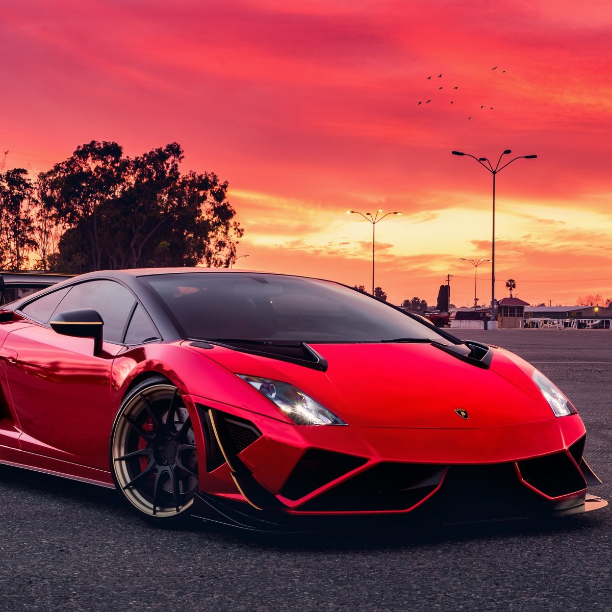 Lamborghini Aventador 4к