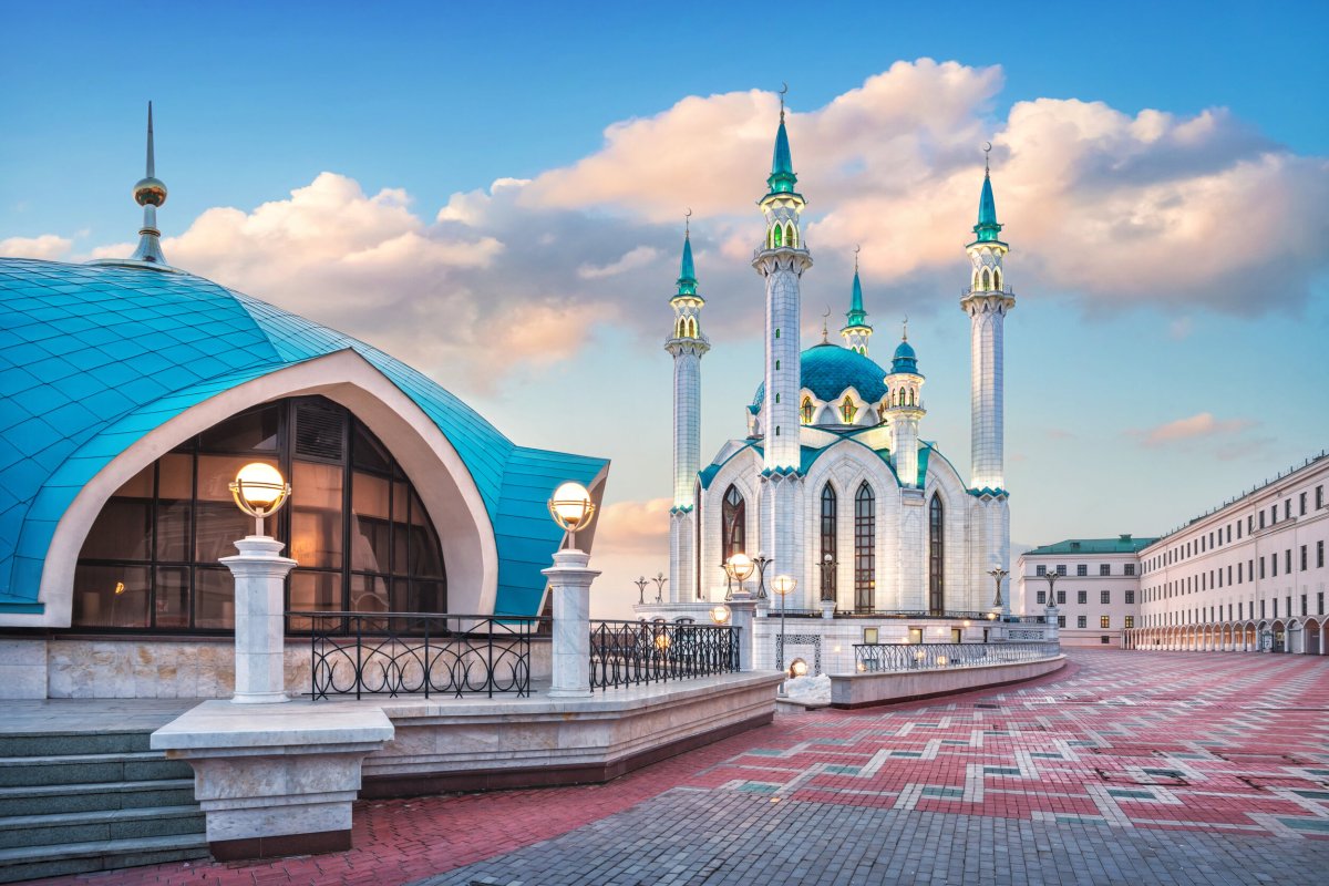 Купол мечети кул-Шариф в Казани