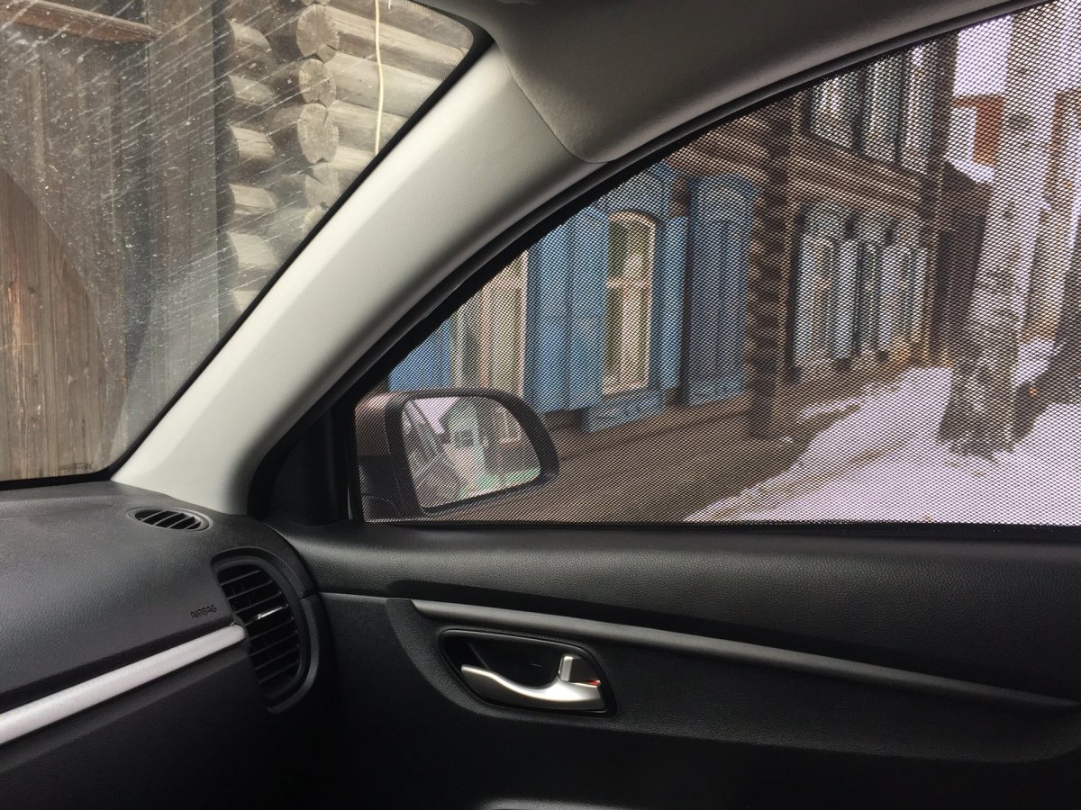 Каркасные шторки