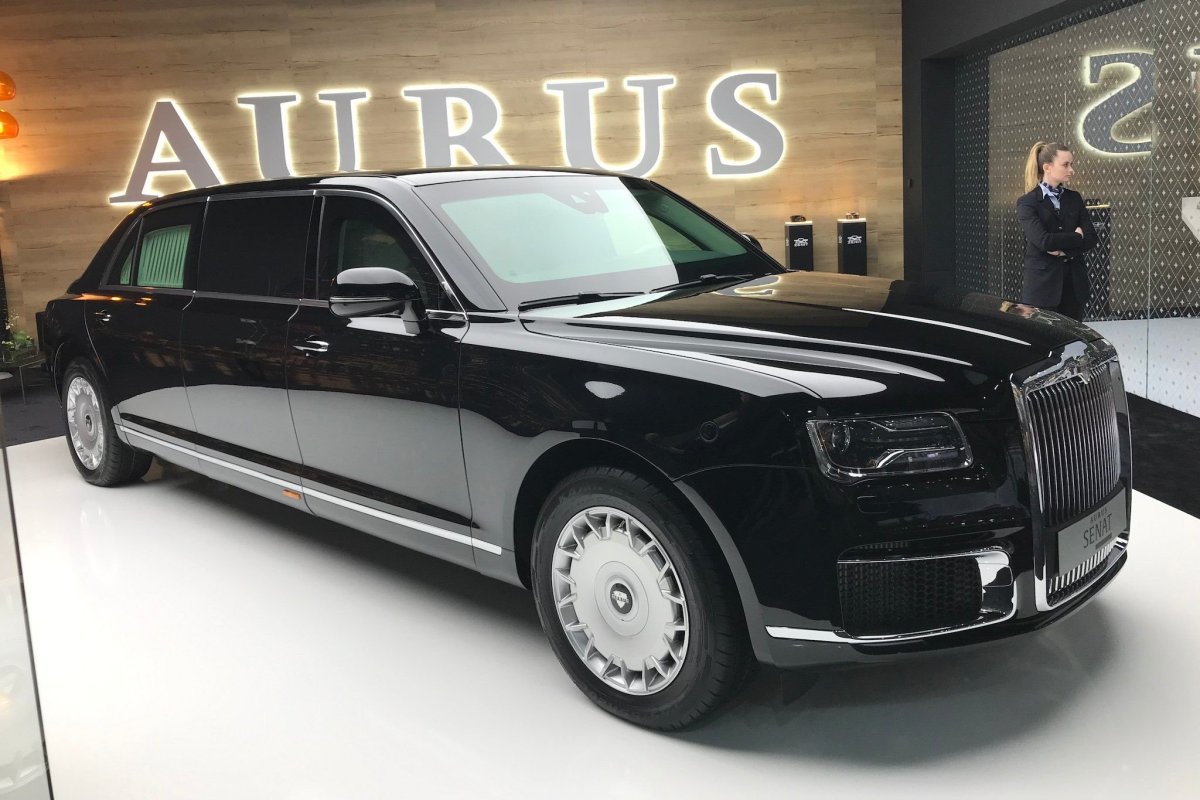 Aurus Senat Limousine l700 салон