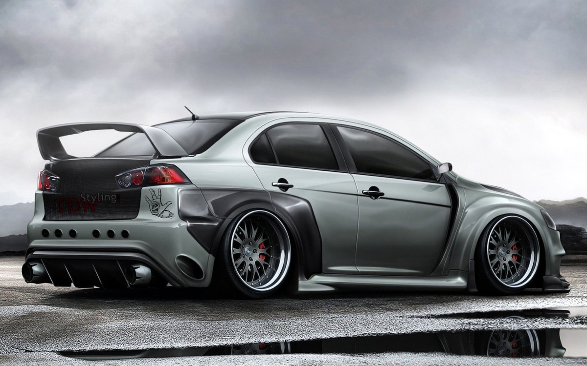 Mitsubishi Lancer Evolution 10 Liberty walk