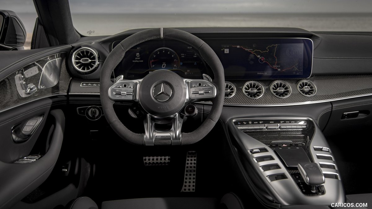 Mercedes AMG gt 63 s салон