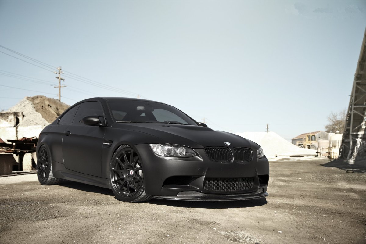 BMW e92 m3 Black Matte