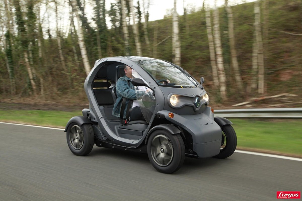 Рено электромобиль Twizy габариты