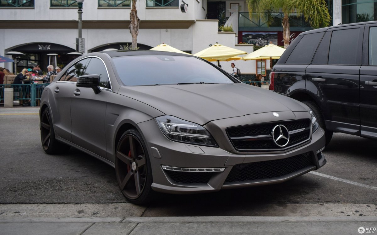 Mercedes CLS 63 AMG матовый