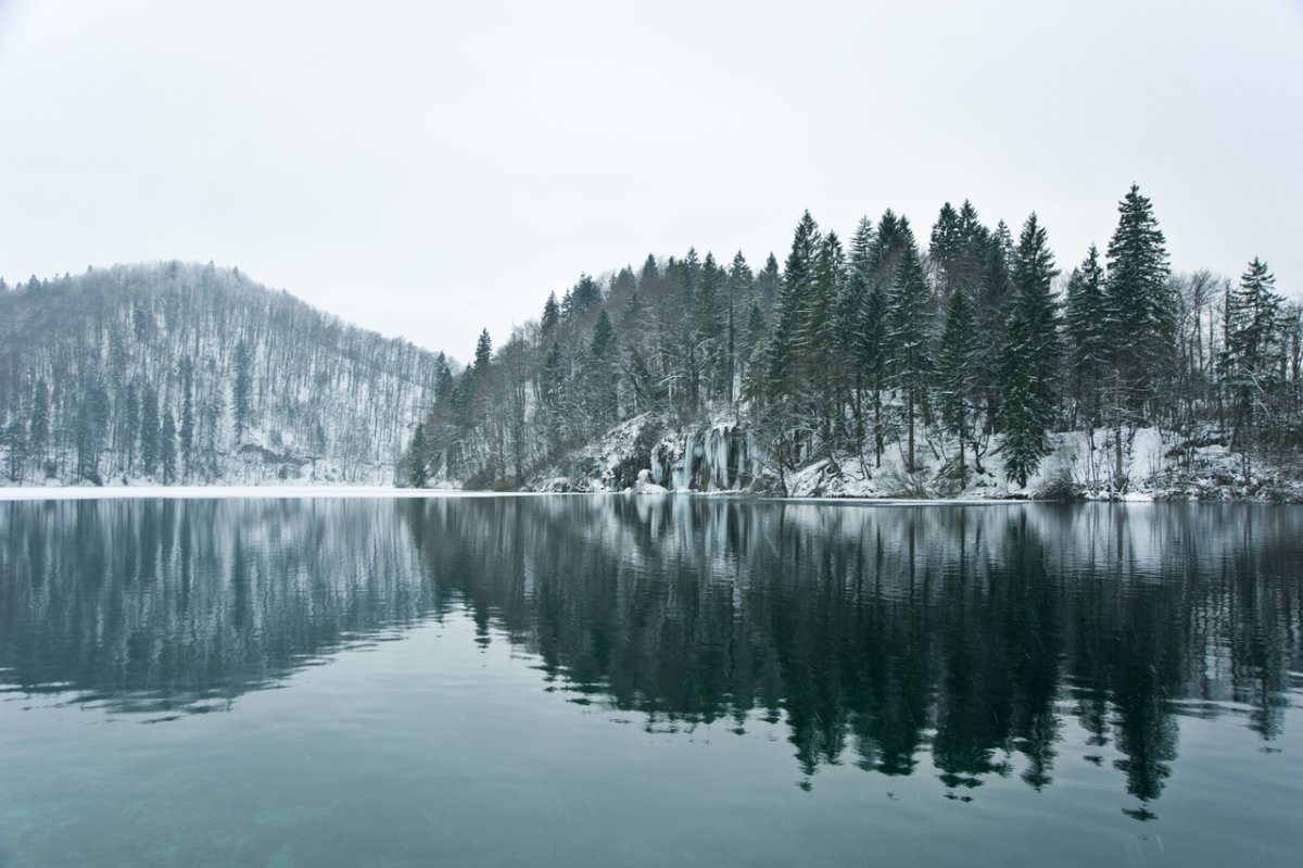Торсуновское озеро зимой