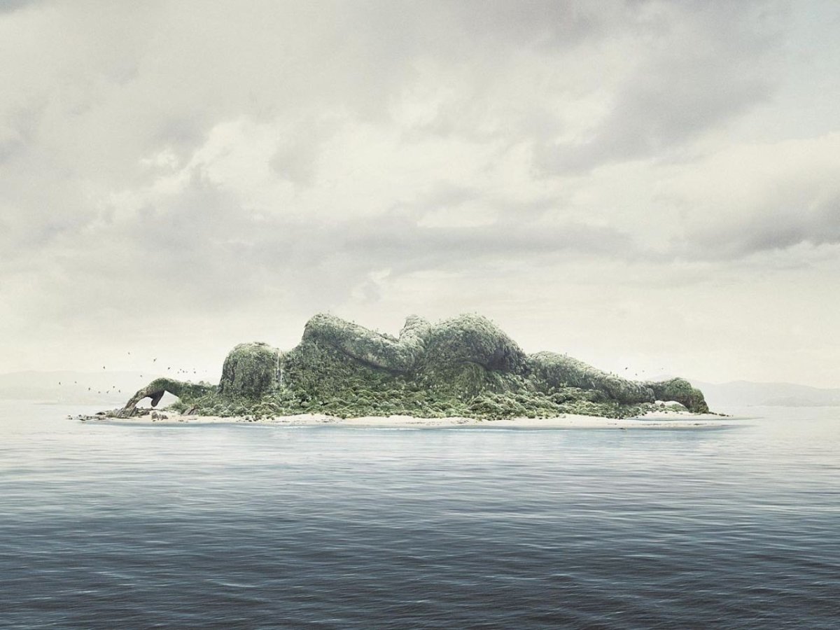 Остров Тефити в реальности