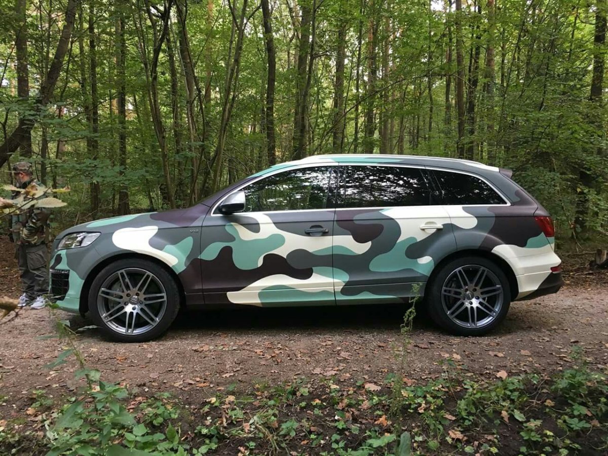 Audi q5 камуфляж