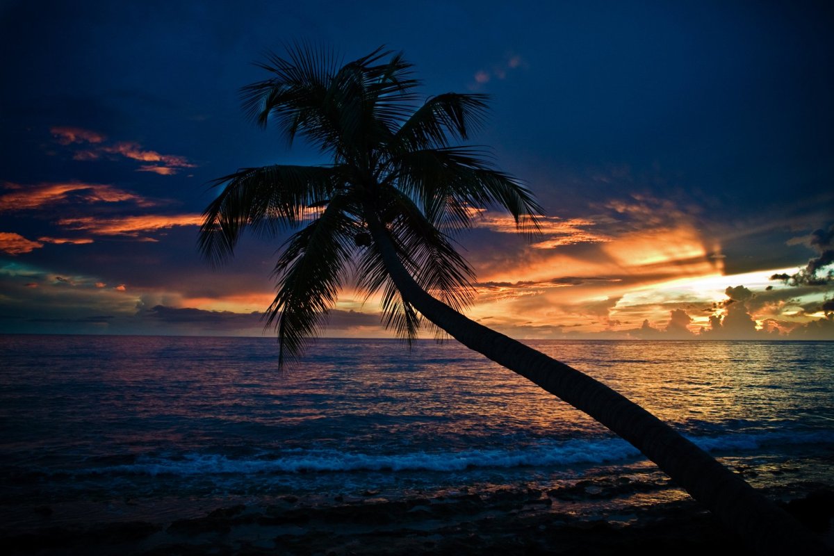 Барбадос закат