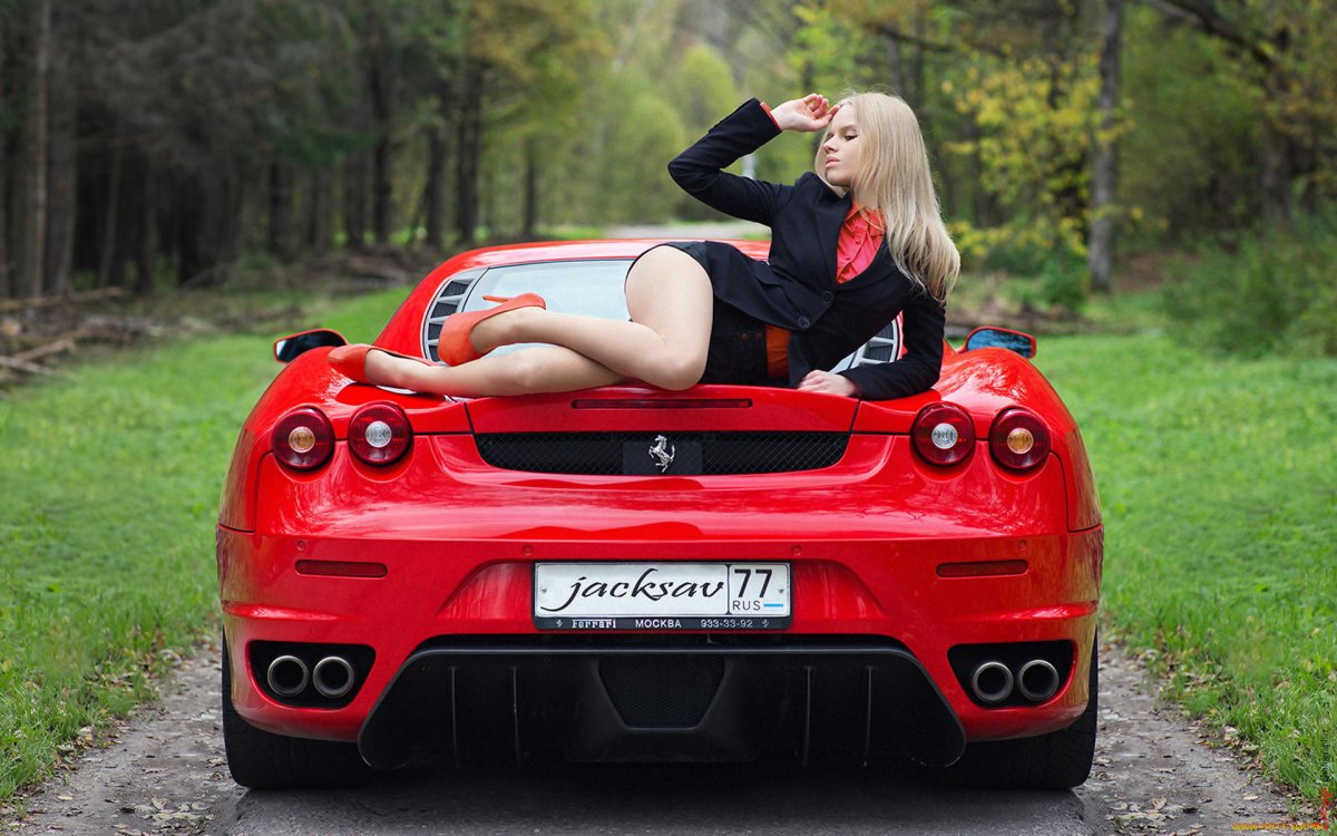 Ferrari f430 девушки
