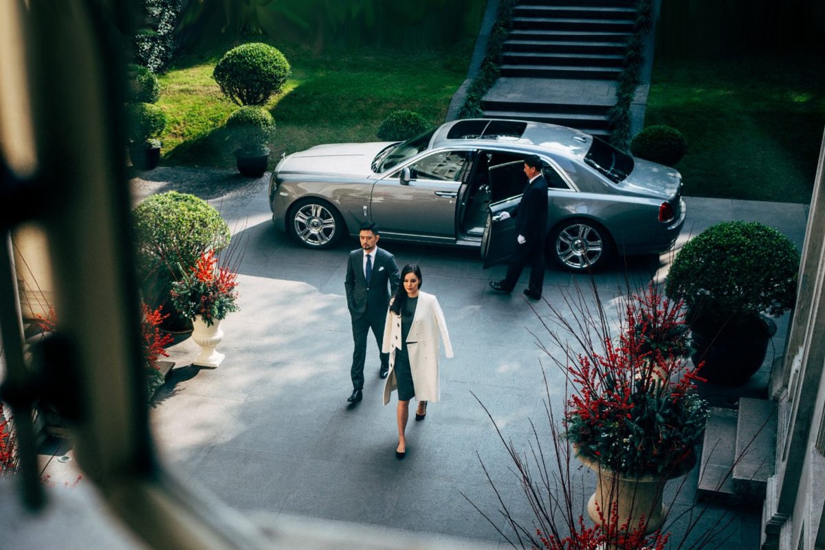 Rolls Royce Phantom свадьба