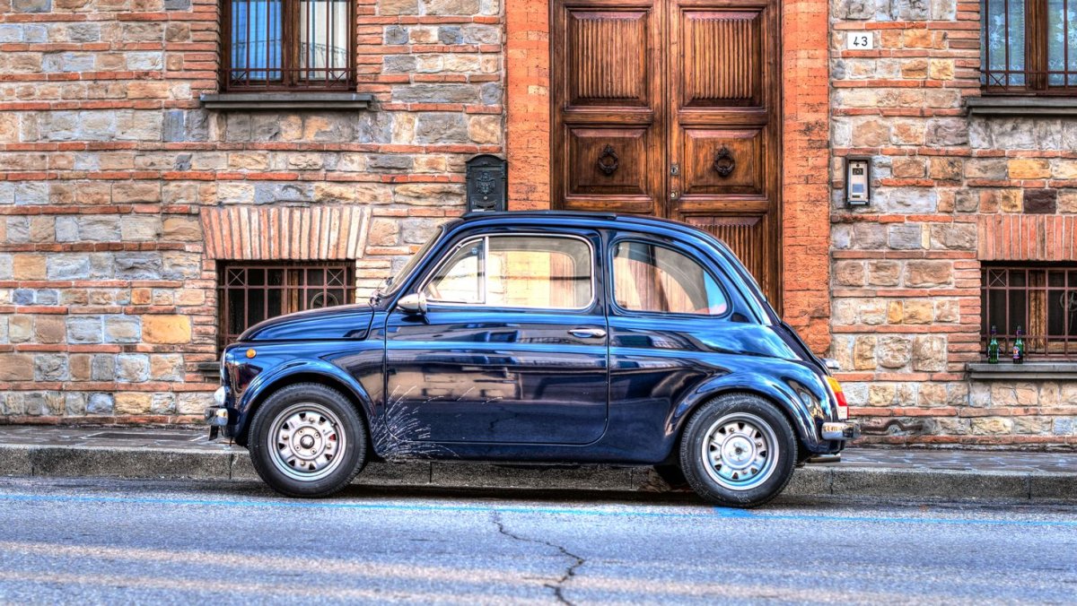 Mini Fiat ретро