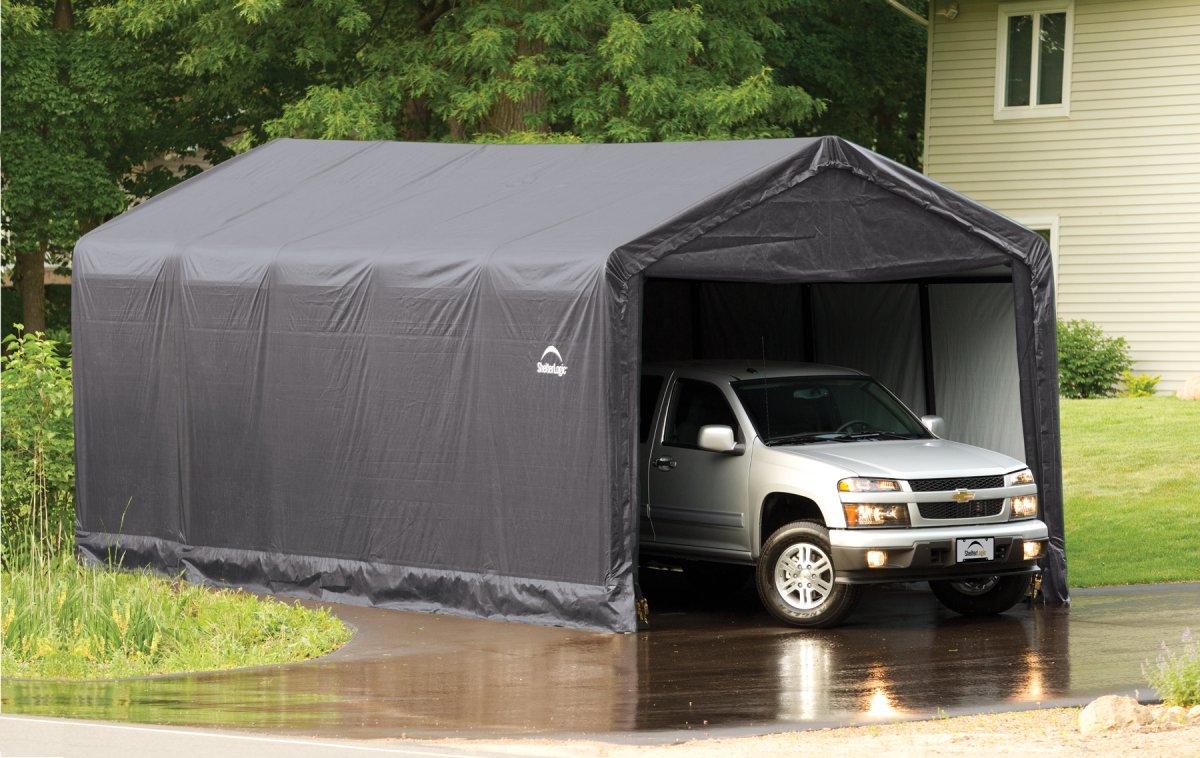 Гараж тентовый SHELTERLOGIC 3,7x6,1x2,5 м