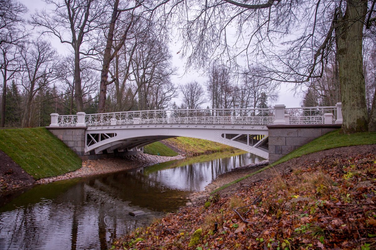 Отреставрированные мосты царского села