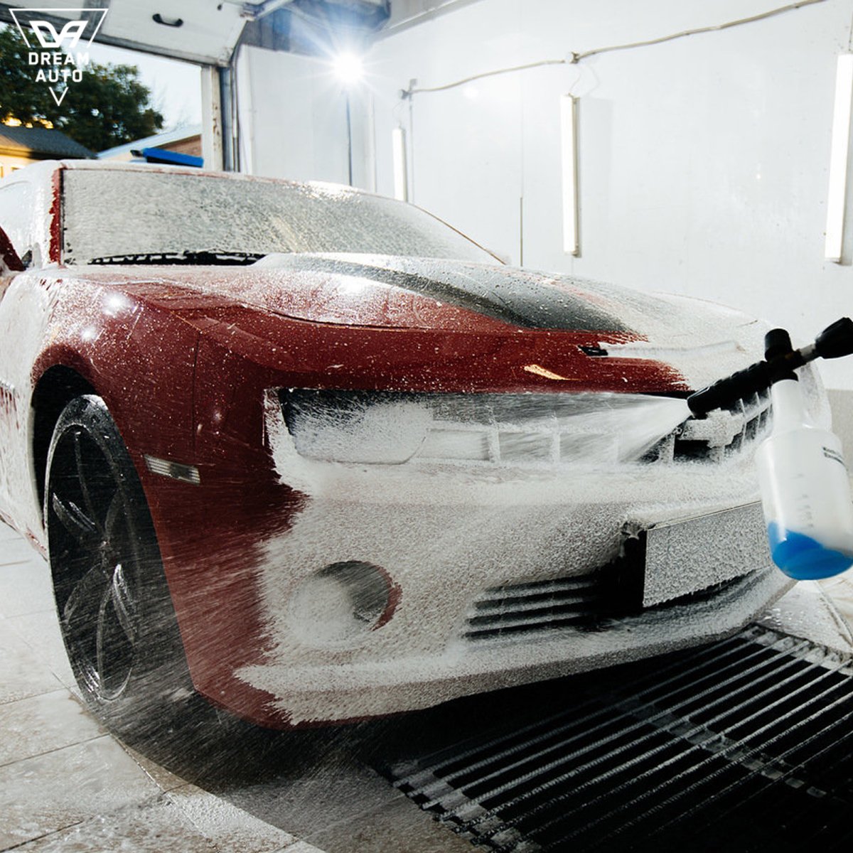 Трехфазная наномойка автомобиля