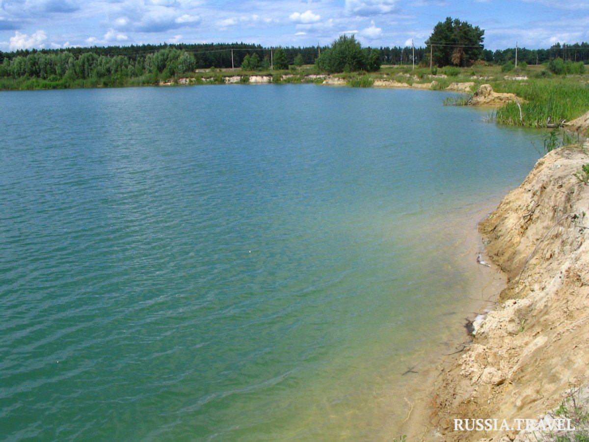 Голубые озера Луховицкий район