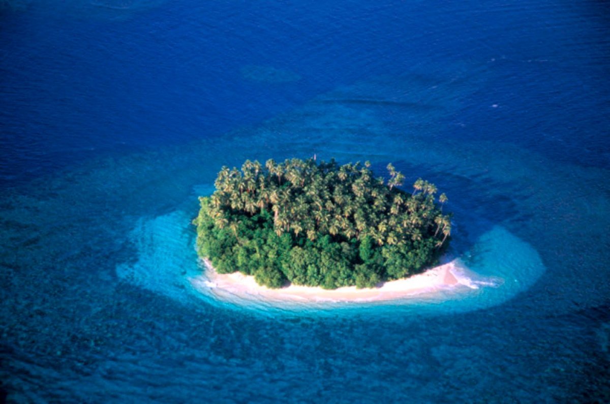 Появление островов