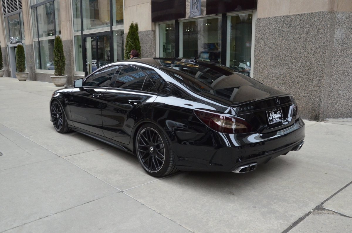 Mercedes CLS 63 AMG 2015 черный