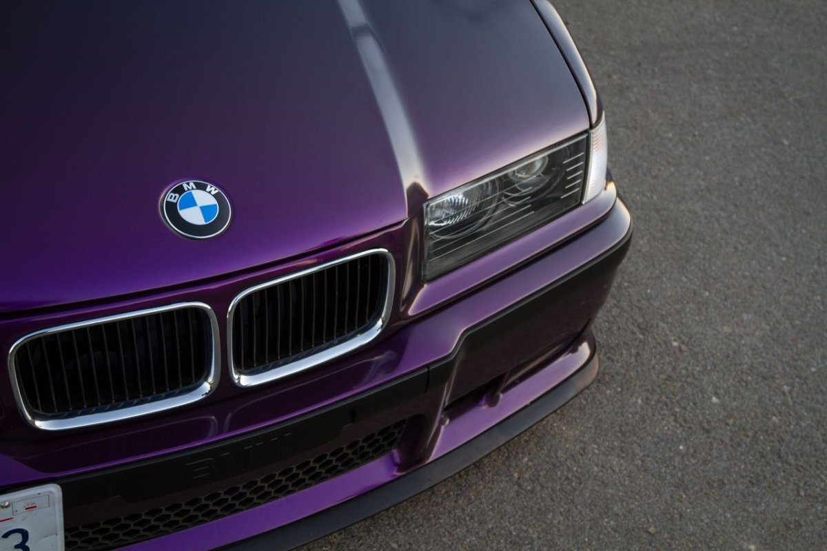 Фиолетовый металлик БМВ е46