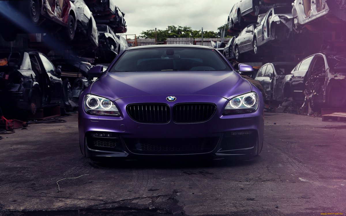 BMW m6 Purple