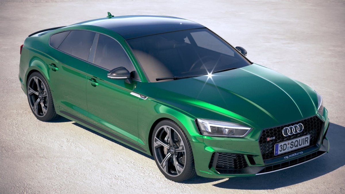 Audi rs5 Sportback Green