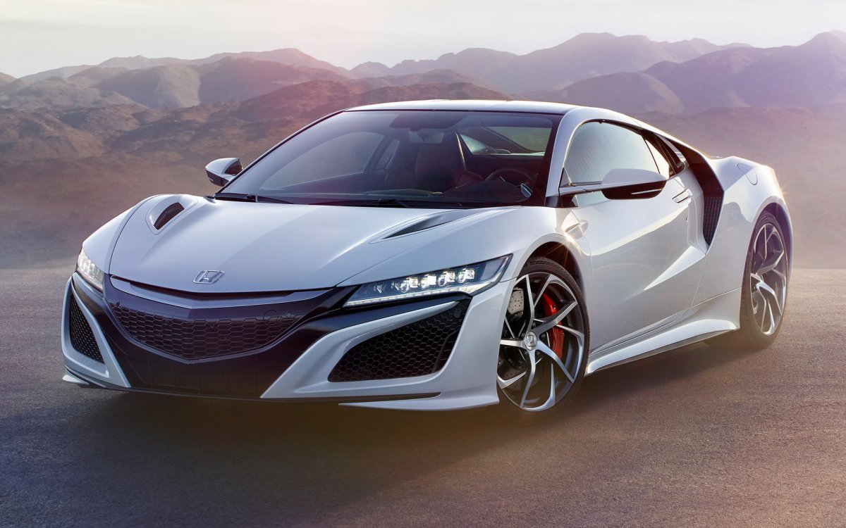 Honda NSX 2020 белая