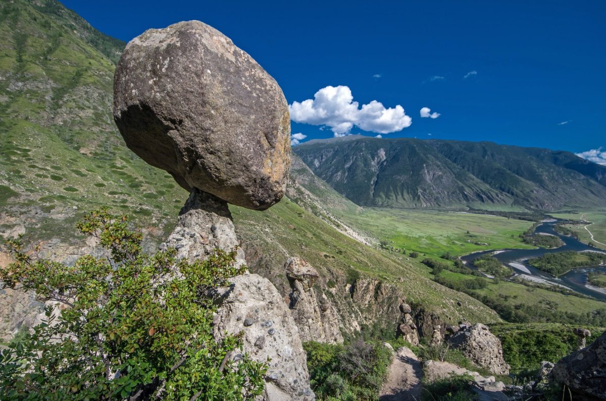 Каменные грибы Алтай Чулышманская Долина