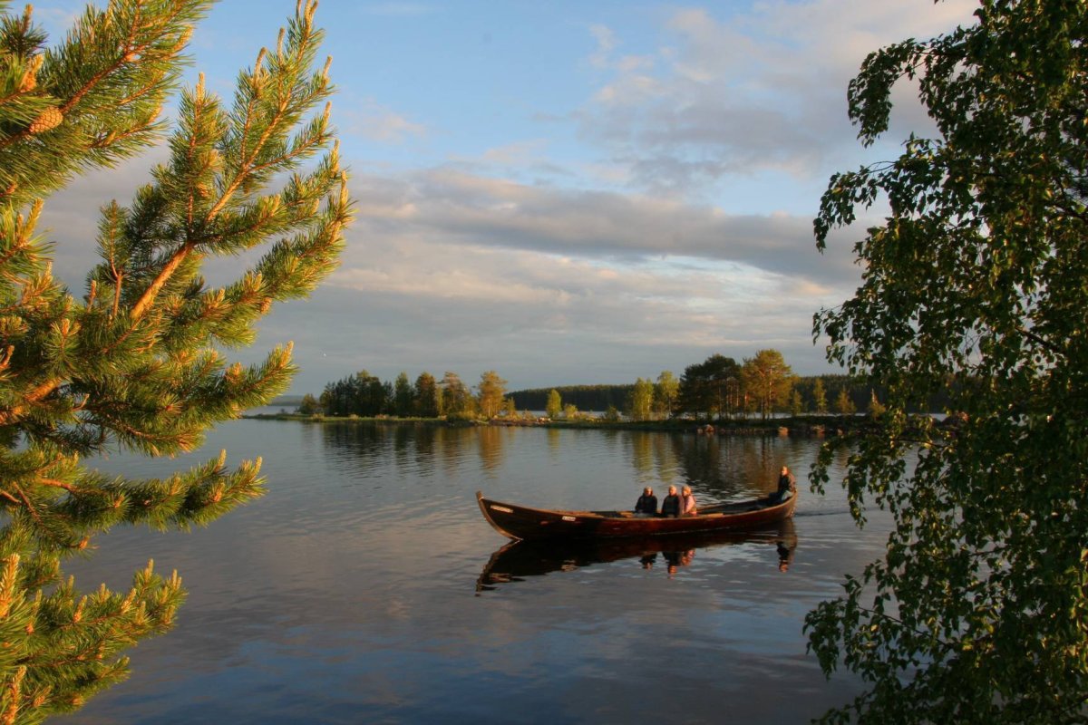 Озеро Вуокса Приозерск