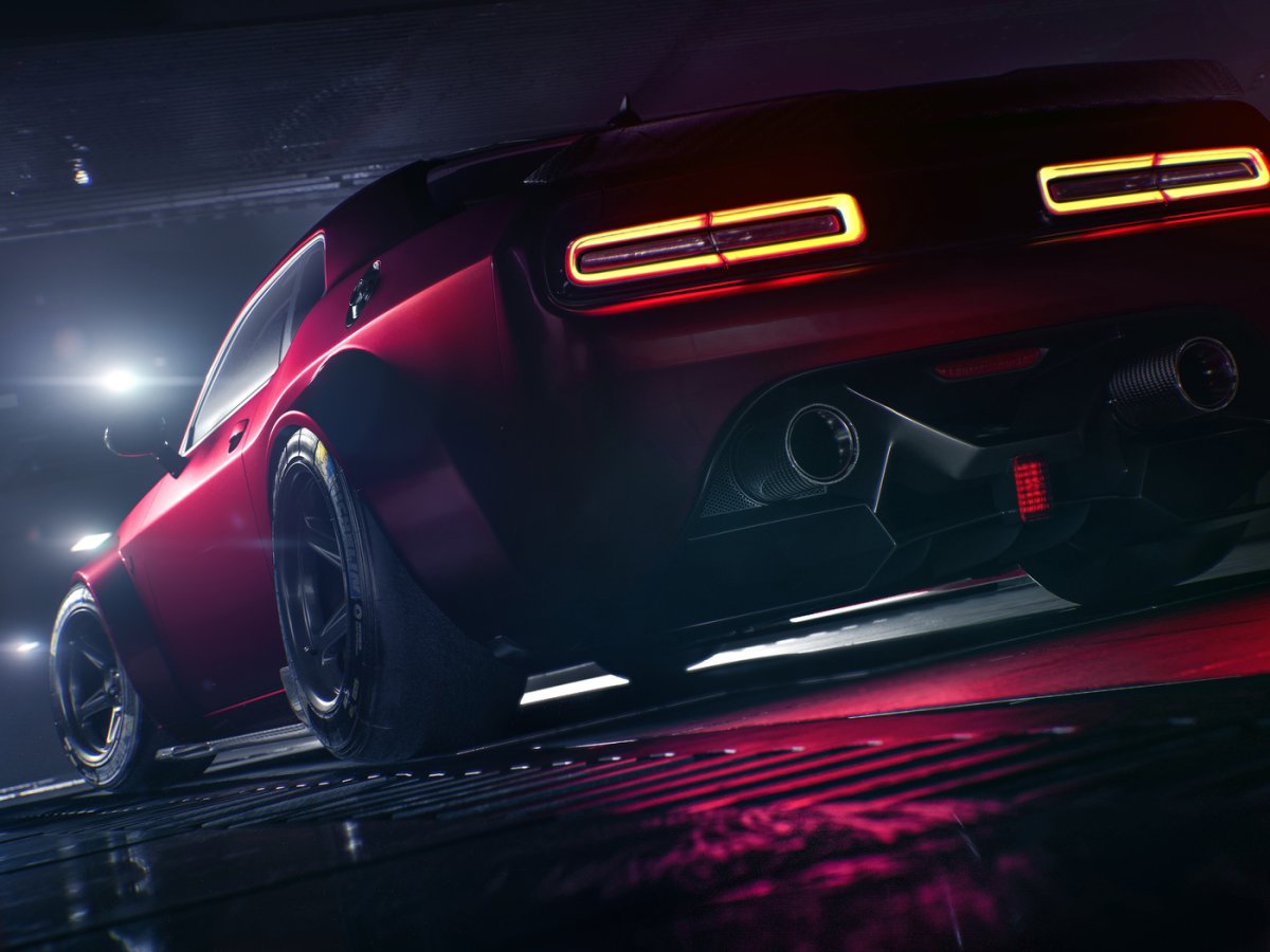 Dodge Challenger srt Demon 4k