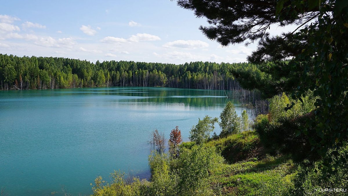 Голубое озеро Подмосковье Золотово