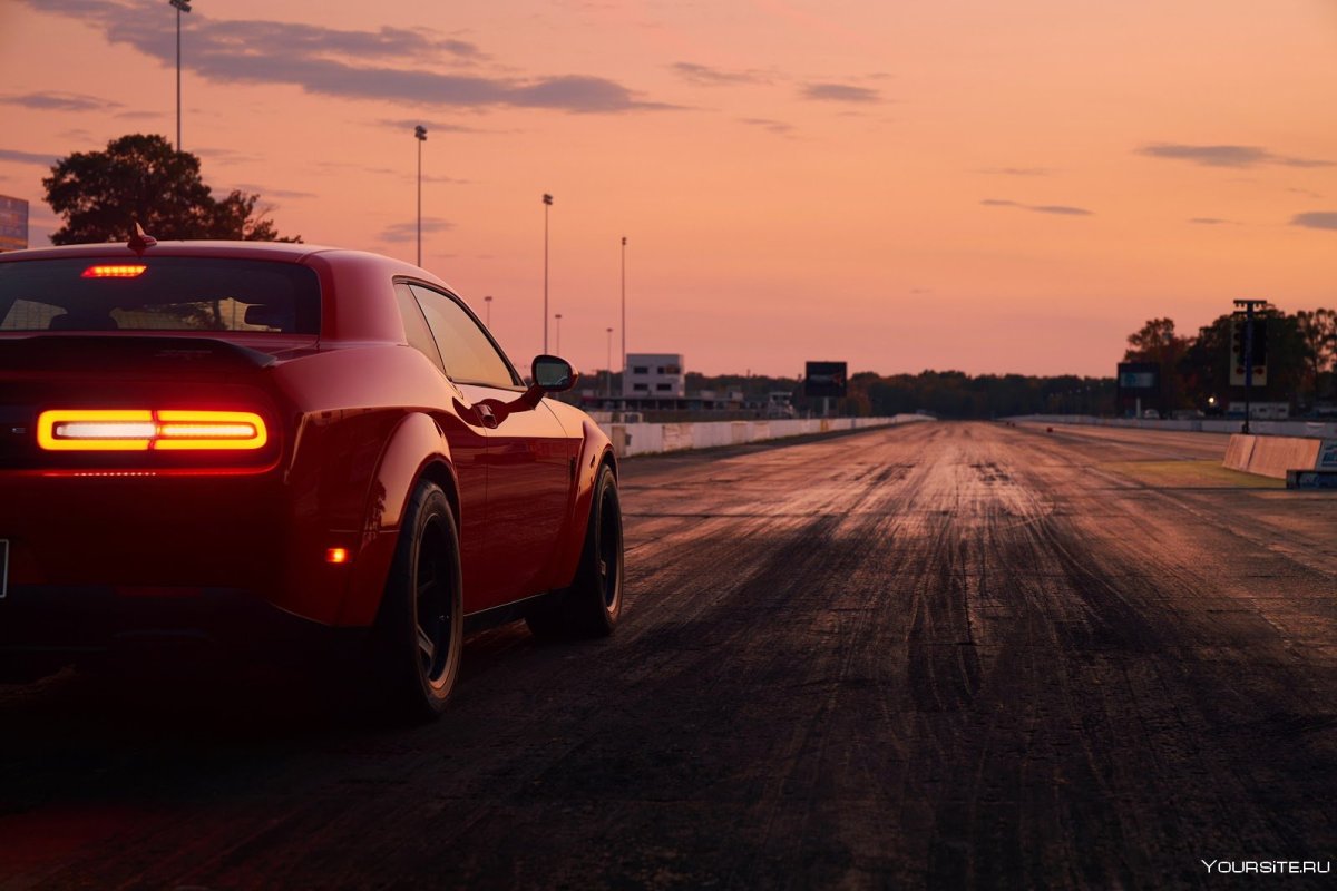 Dodge Challenger srt Demon 4к